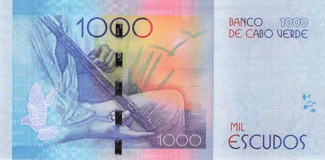 Kap Verden p73a 1000 Escudos 2014